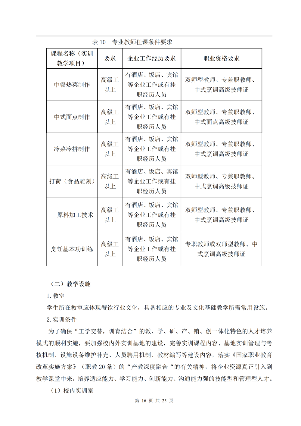 中餐烹饪专业人才培养方案（2024.08）_16