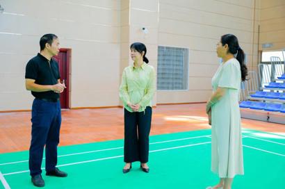 市教育局领导莅临北海市中等职业技术学校调研指导工作